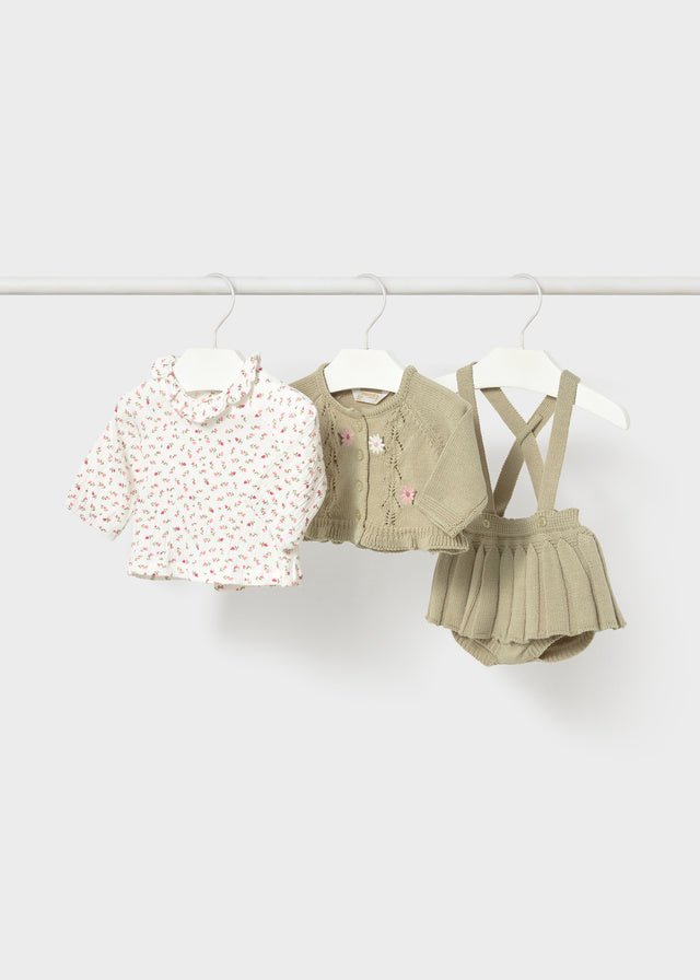Completo gonna tricot 2804 - Coccole e Ricami