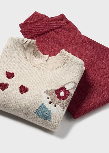 Completo in maglia - Coccole e Ricami