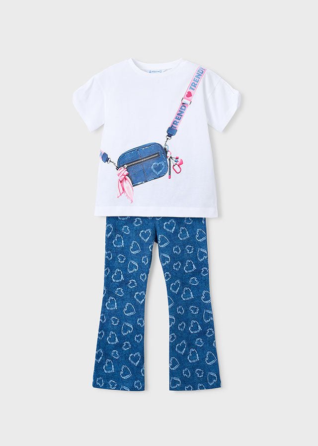 Completo Leggings Bambina 3730 - Coccole e Ricami p.iva IT09642670583