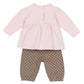 Completo Leggins Pois 100198 - Coccole e Ricami p.iva IT09642670583