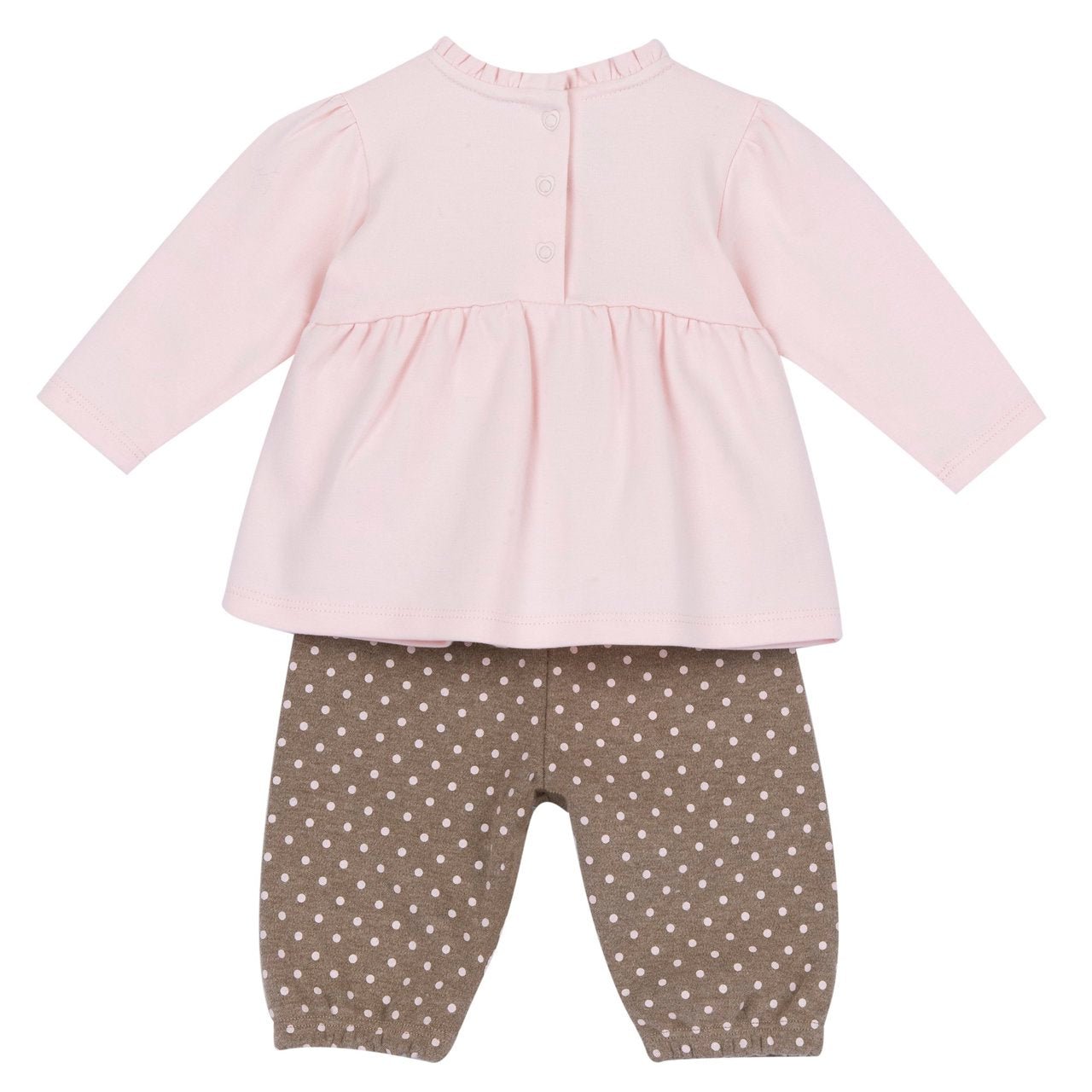 Completo Leggins Pois 100198 - Coccole e Ricami p.iva IT09642670583
