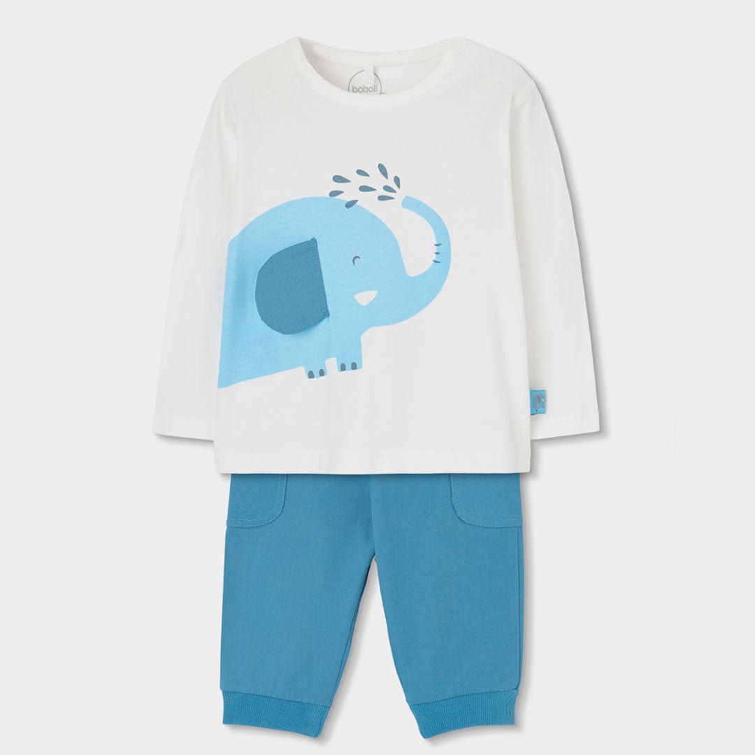 Completo Lungo Elefante 213006 - Coccole e Ricami p.iva IT09642670583
