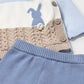 Completo Maglia Coniglietto 2569 - Coccole e Ricami p.iva IT09642670583