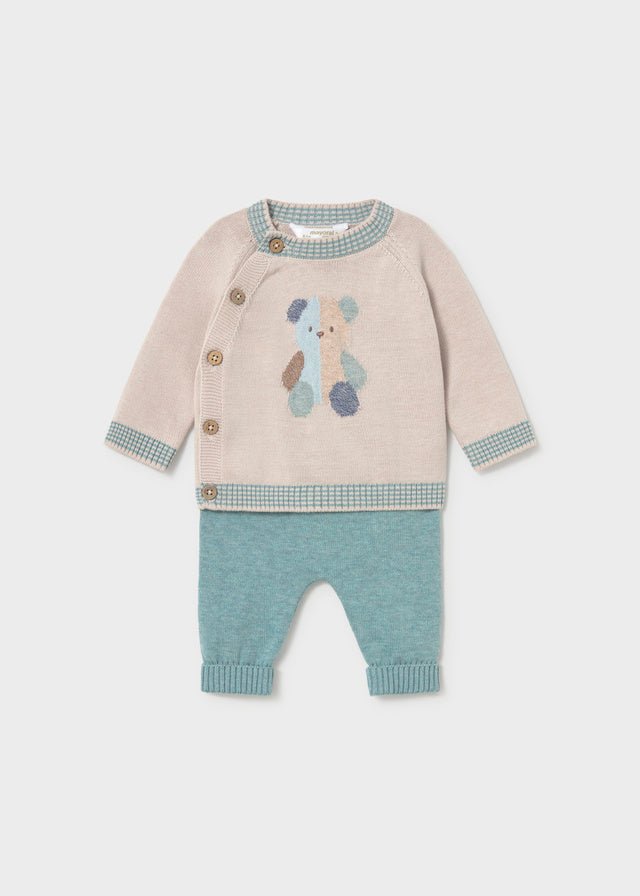 Completo maglia Orso 2523 - Coccole e Ricami