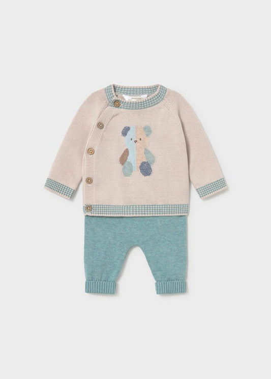 Completo maglia Orso 2523 - Coccole e Ricami