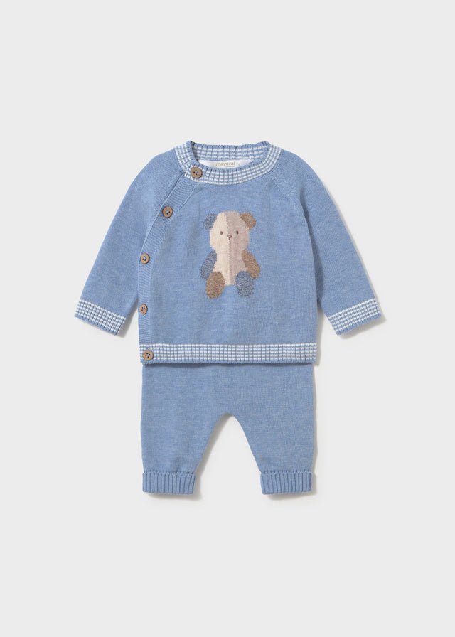 Completo maglia Orso 2523 - Coccole e Ricami