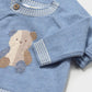 Completo maglia Orso 2523 - Coccole e Ricami