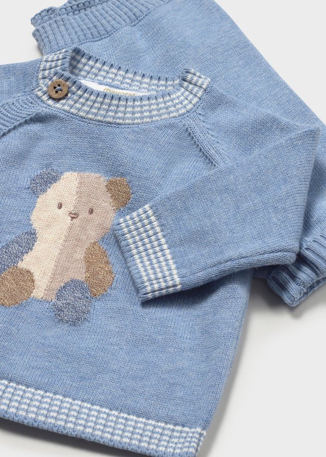 Completo maglia Orso 2523 - Coccole e Ricami