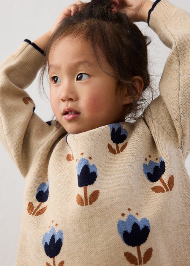 Completo Maglia Tulipani 4527 - Coccole e Ricami