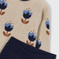 Completo Maglia Tulipani 4527 - Coccole e Ricami
