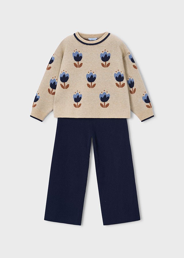 Completo Maglia Tulipani 4527 - Coccole e Ricami