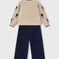 Completo Maglia Tulipani 4527 - Coccole e Ricami