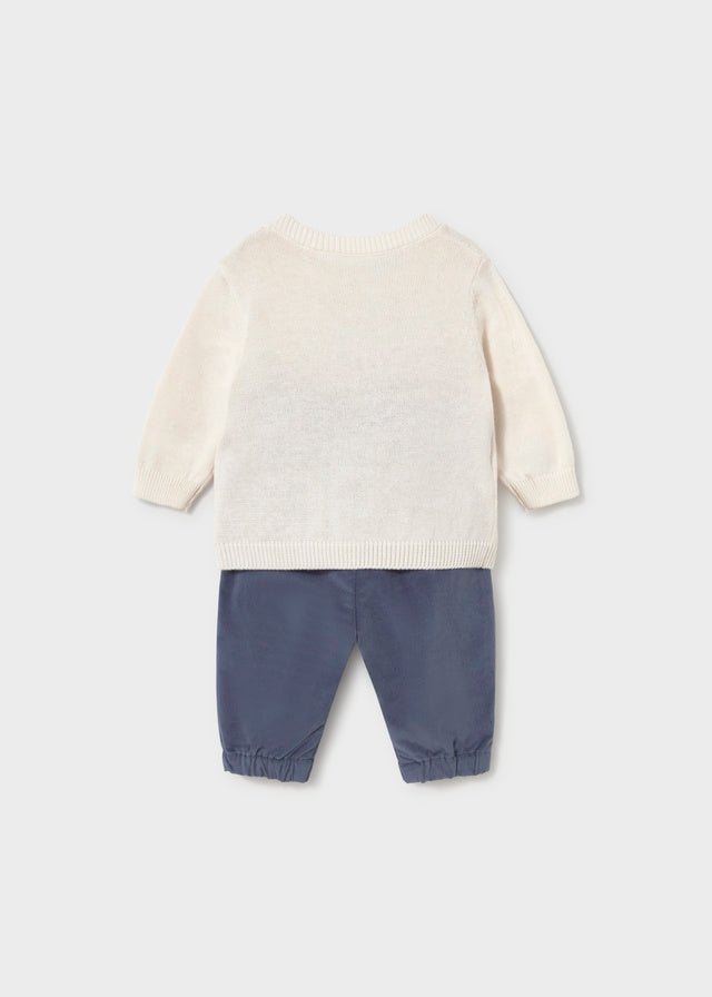 Completo maglione Bimbo 2533 - Coccole e Ricami