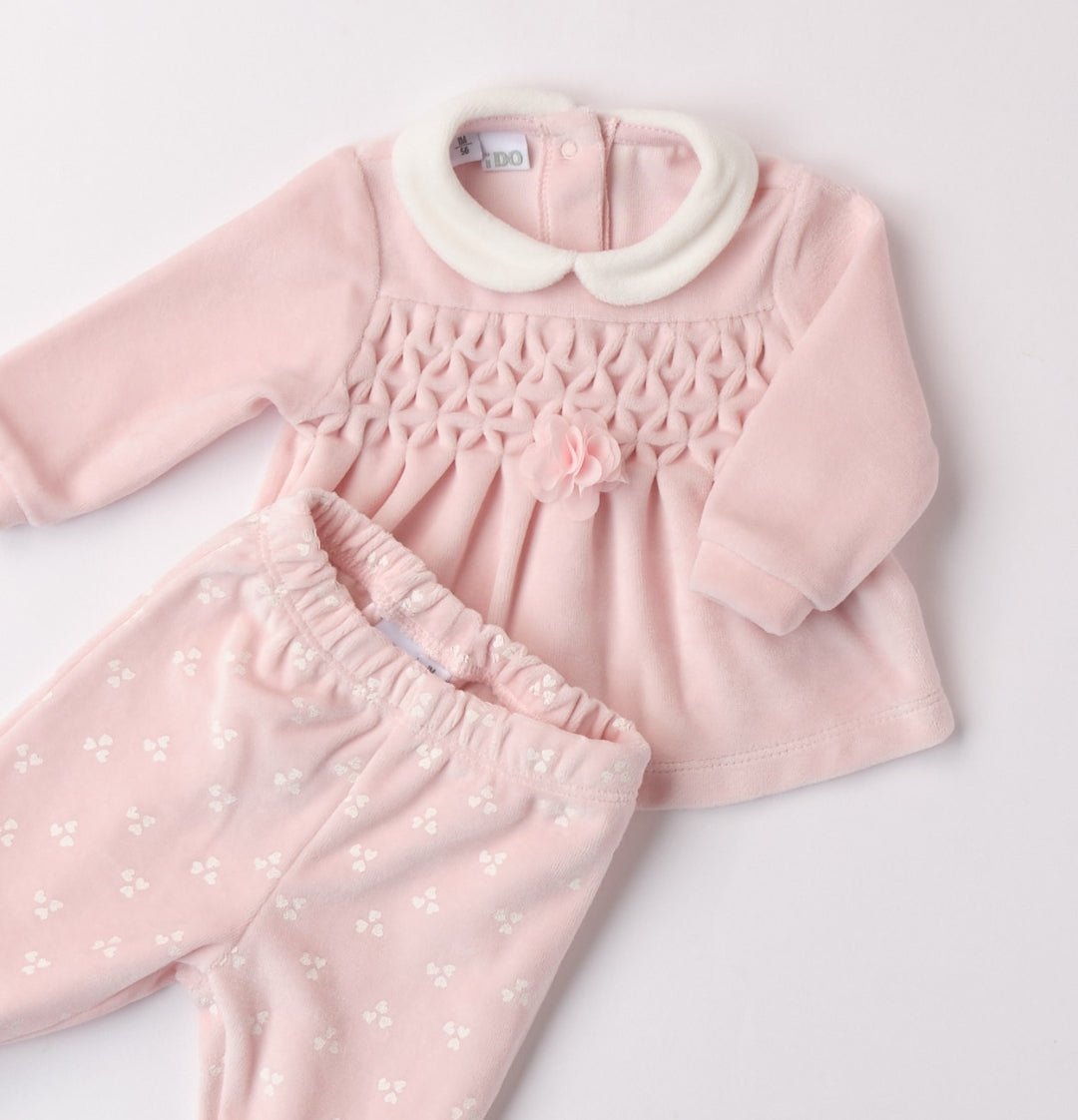 Completo nascita Smock - Coccole e Ricami