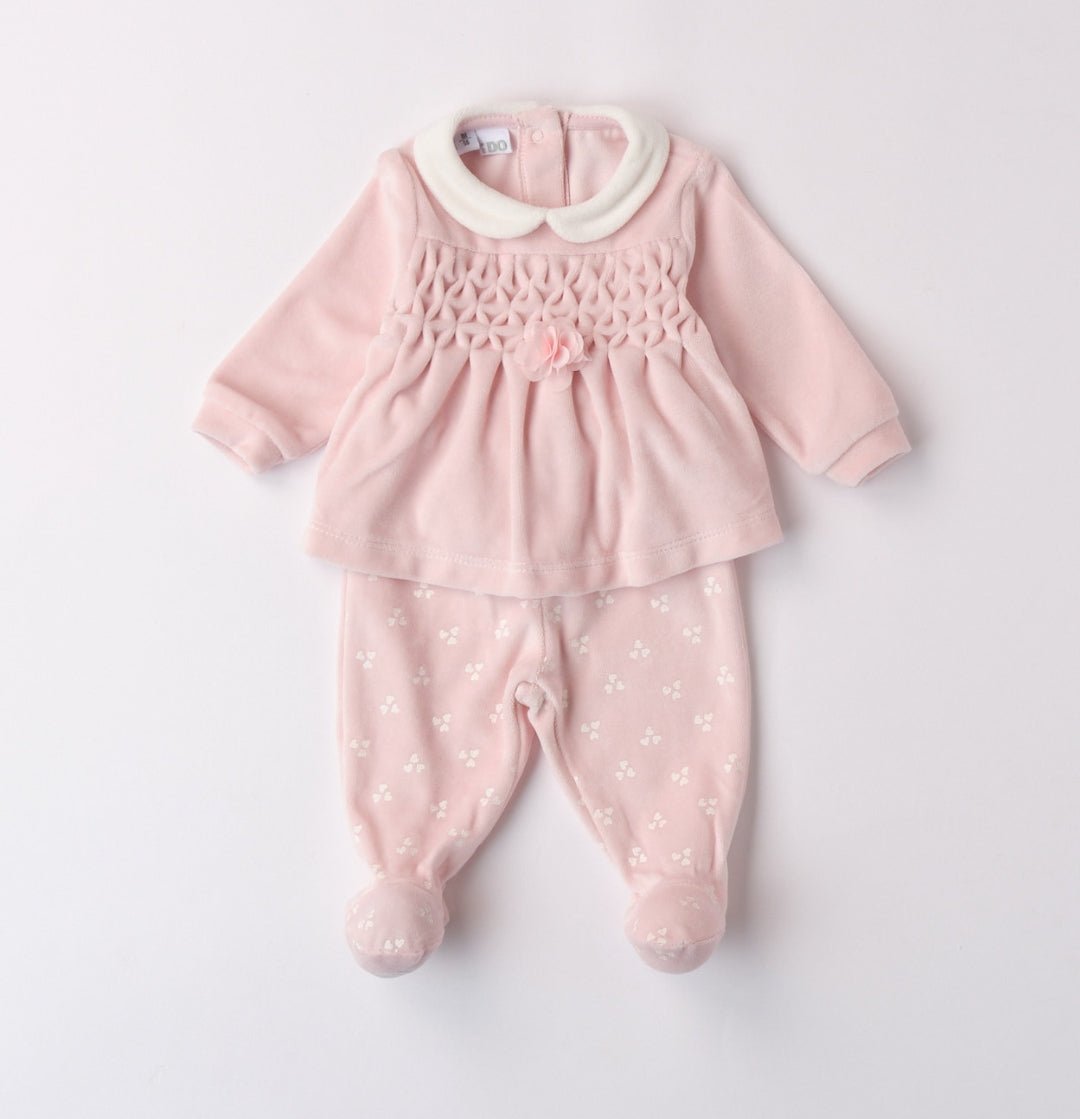 Completo nascita Smock - Coccole e Ricami