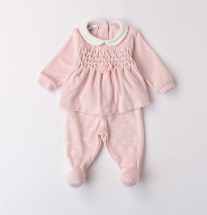 Completo nascita Smock - Coccole e Ricami