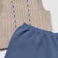 Completo pantalone lungo gilet 2506 - Coccole e Ricami p.iva IT09642670583