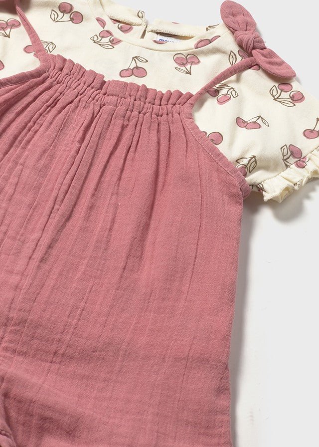 Completo Salopette Bimba 1656 - Coccole e Ricami p.iva IT09642670583