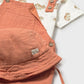 Completo Salopette + Cappello 1663 - Coccole e Ricami p.iva IT09642670583