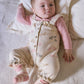 Completo Salopette Neonata 2606 - Coccole e Ricami p.iva IT09642670583