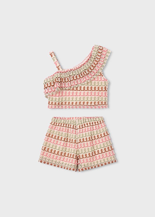 Completo Short Bambina 3225 - Coccole e Ricami p.iva IT09642670583