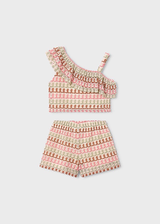 Completo Short Bambina 3225 - Coccole e Ricami p.iva IT09642670583