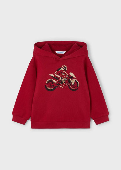 Felpa Cappuccio MOTO 4407 - Coccole e Ricami p.iva IT09642670583