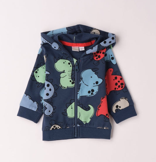 Felpa Dinosauri - Coccole e Ricami p.iva IT09642670583