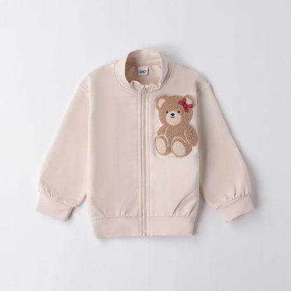 Felpa Orso 4F290 - Coccole e Ricami p.iva IT09642670583