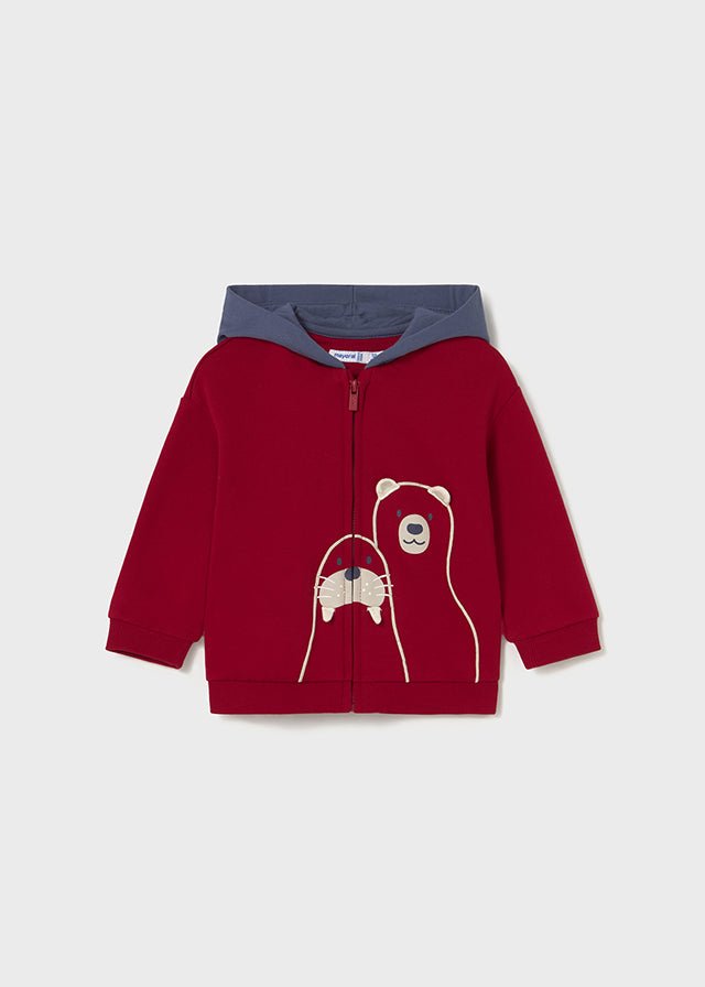 Felpa Zip Tricheco 2428 - Coccole e Ricami p.iva IT09642670583