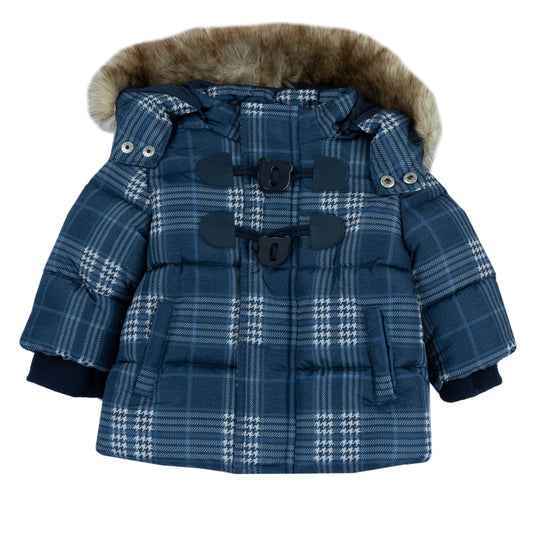 Giubbino Imbottito Quadri 103187 - Coccole e Ricami p.iva IT09642670583