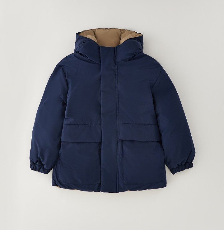 Giubbino imbottito Reversibile 4H429 - Coccole e Ricami p.iva IT09642670583