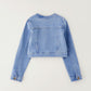 Giubbino Jeans 4G760 - Coccole e Ricami p.iva IT09642670583