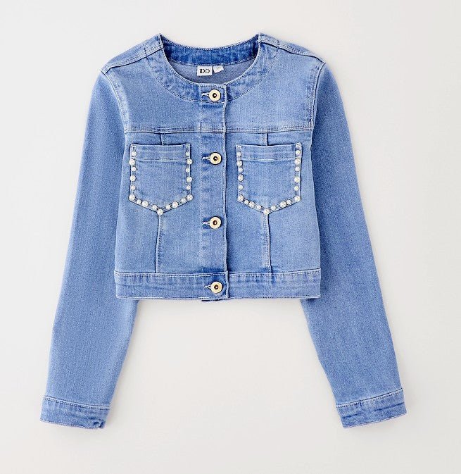 Giubbino Jeans 4G760 - Coccole e Ricami p.iva IT09642670583