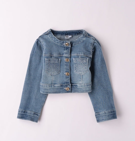 Giubbino Jeans Bambina - Coccole e Ricami p.iva IT09642670583