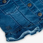 Giubbino Jeans Bambina - Coccole e Ricami p.iva IT09642670583