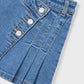 Gonna Jeans Pieghe - Coccole e Ricami p.iva IT09642670583