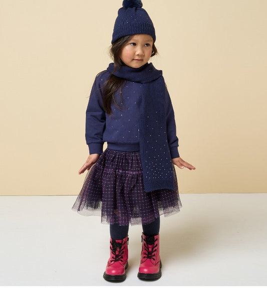 Gonna Tulle 4A624 - Coccole e Ricami p.iva IT09642670583