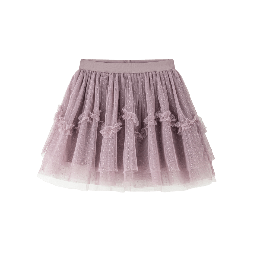 Gonna Tulle Plumetis JGI93790 - Coccole e Ricami p.iva IT09642670583