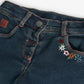 Jeans Taschino Fiorellini - Coccole e Ricami