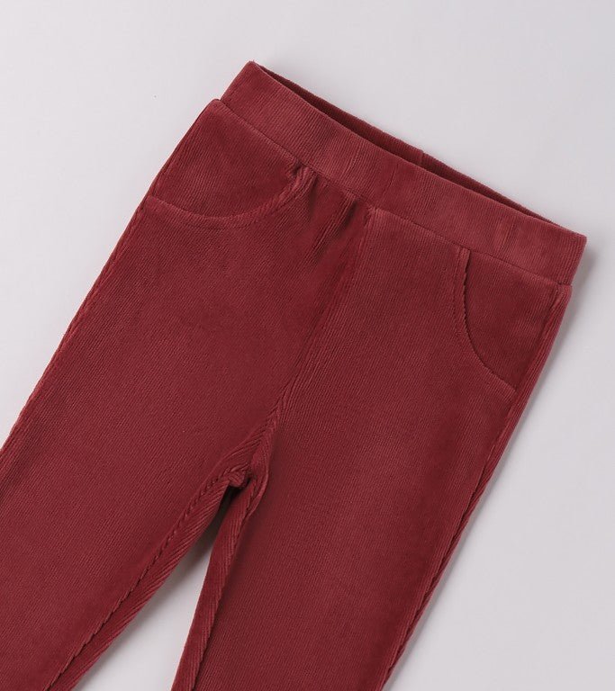 Leggins Velluto 4F744 - Coccole e Ricami p.iva IT09642670583