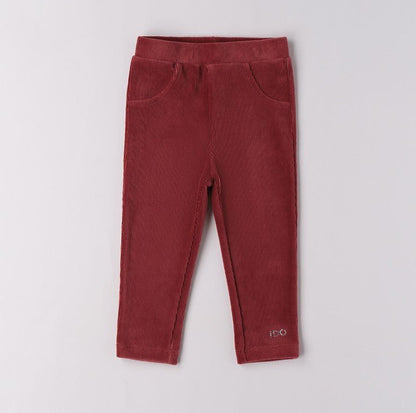 Leggins Velluto 4F744 - Coccole e Ricami p.iva IT09642670583