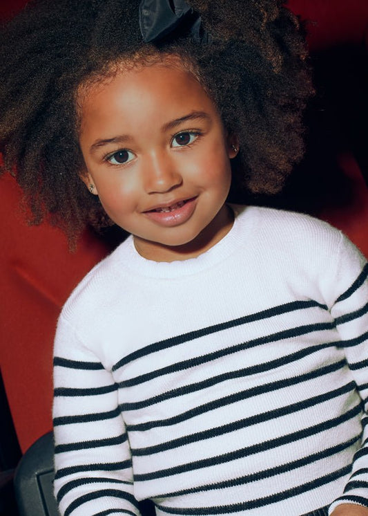 Maglia Bambina Righine 4014 - Coccole e Ricami p.iva IT09642670583