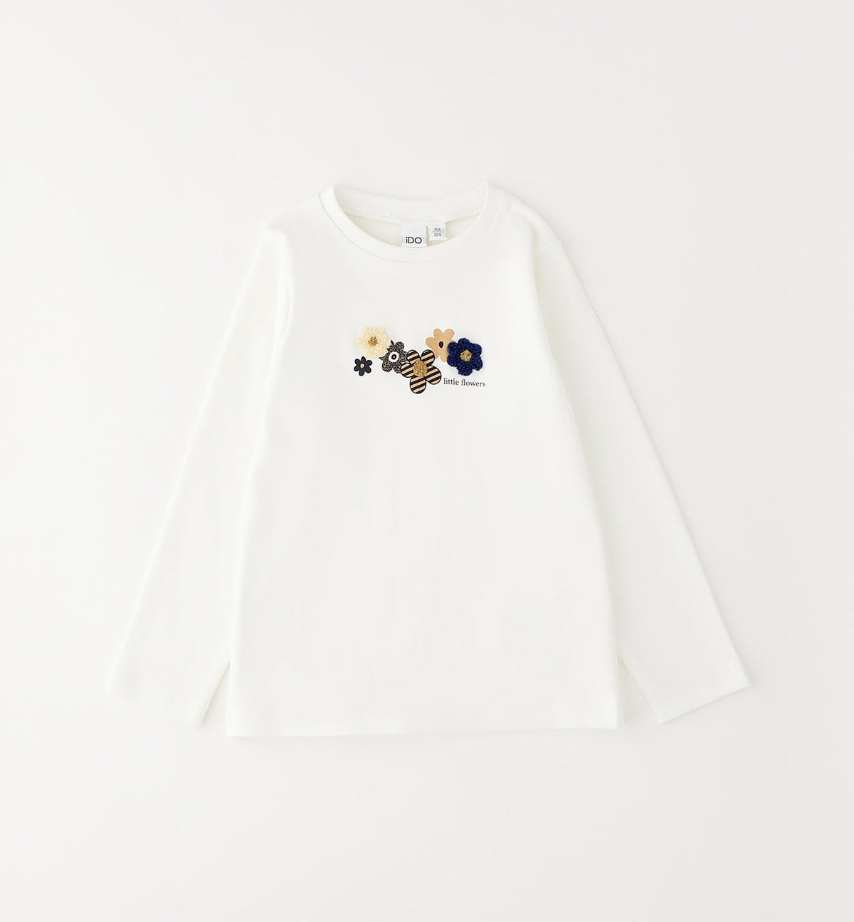 Maglia Fiorellini 4H368 - Coccole e Ricami p.iva IT09642670583