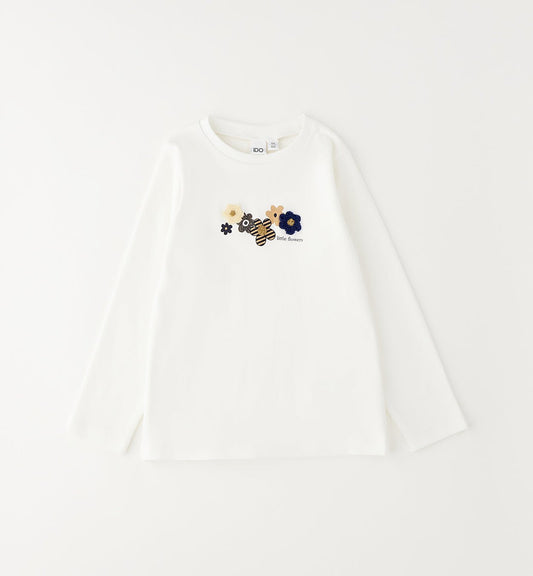 Maglia Fiorellini 4H368 - Coccole e Ricami p.iva IT09642670583