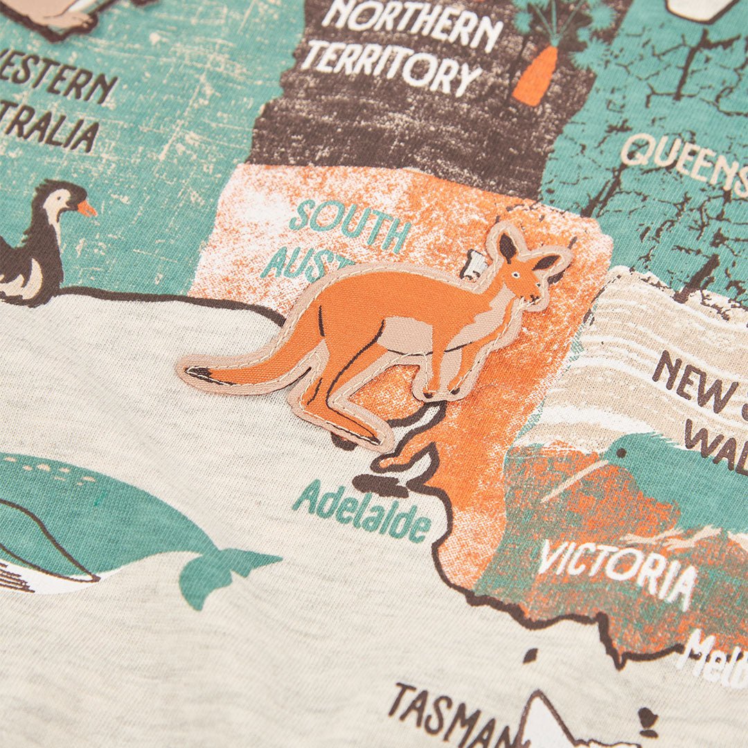 Maglia manica lunga CANGURO 533023 - Coccole e Ricami p.iva IT09642670583