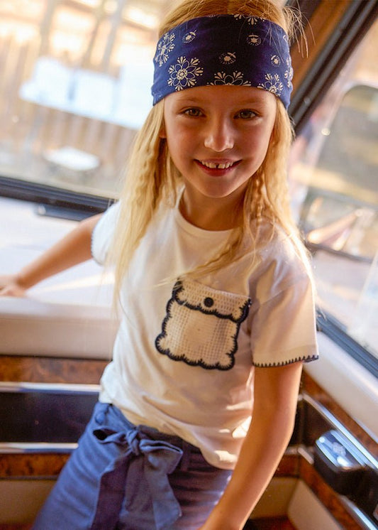 Maglia Taschino Bambina 3013 - Coccole e Ricami p.iva IT09642670583