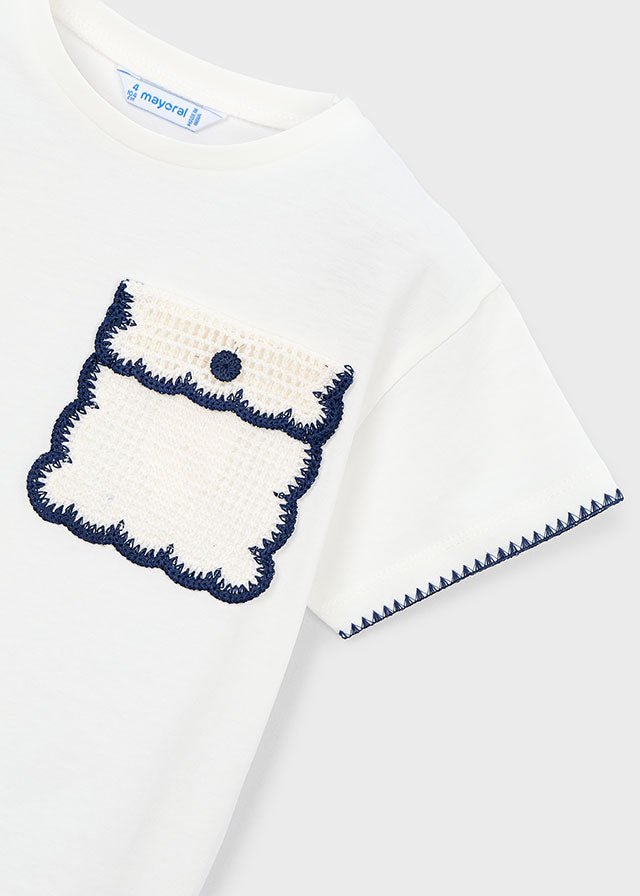 Maglia Taschino Bambina 3013 - Coccole e Ricami p.iva IT09642670583