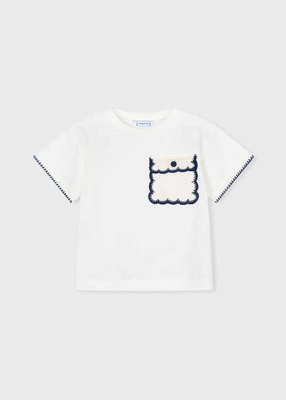 Maglia Taschino Bambina 3013 - Coccole e Ricami p.iva IT09642670583