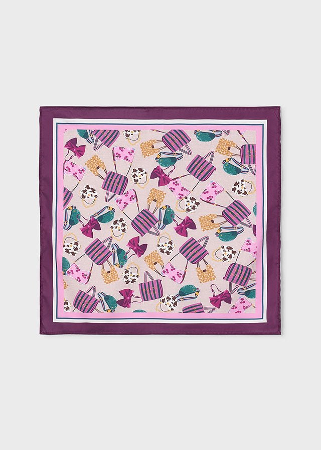 Maglietta con Foulard 4002 - Coccole e Ricami p.iva IT09642670583